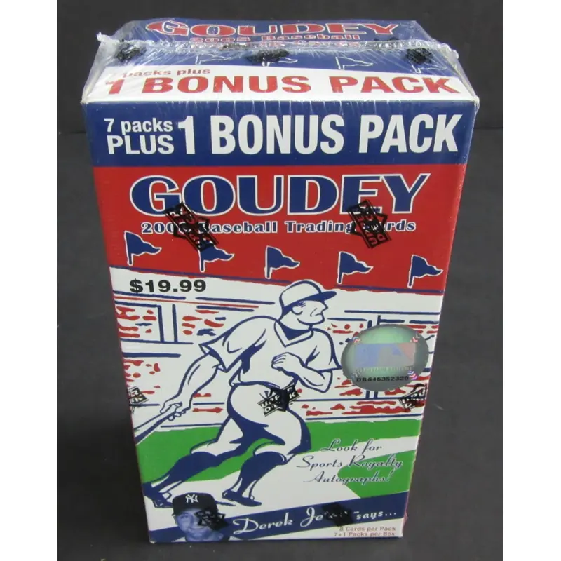2008 Upper Deck Goudey Baseball Blaster Box (8/8)