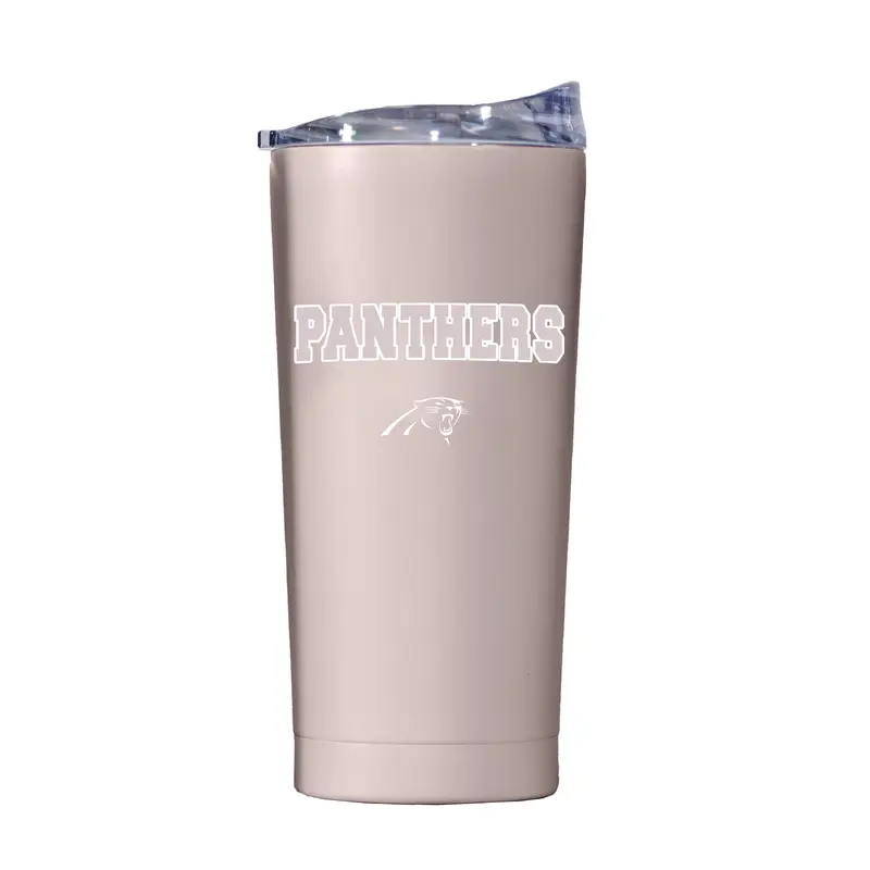 Carolina Panthers 20oz Stencil Powder Coat Tumbler