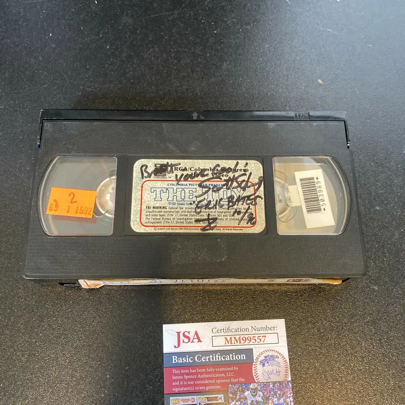 Scott Schwartz Signed The Toy VHS Movie With JSA COA