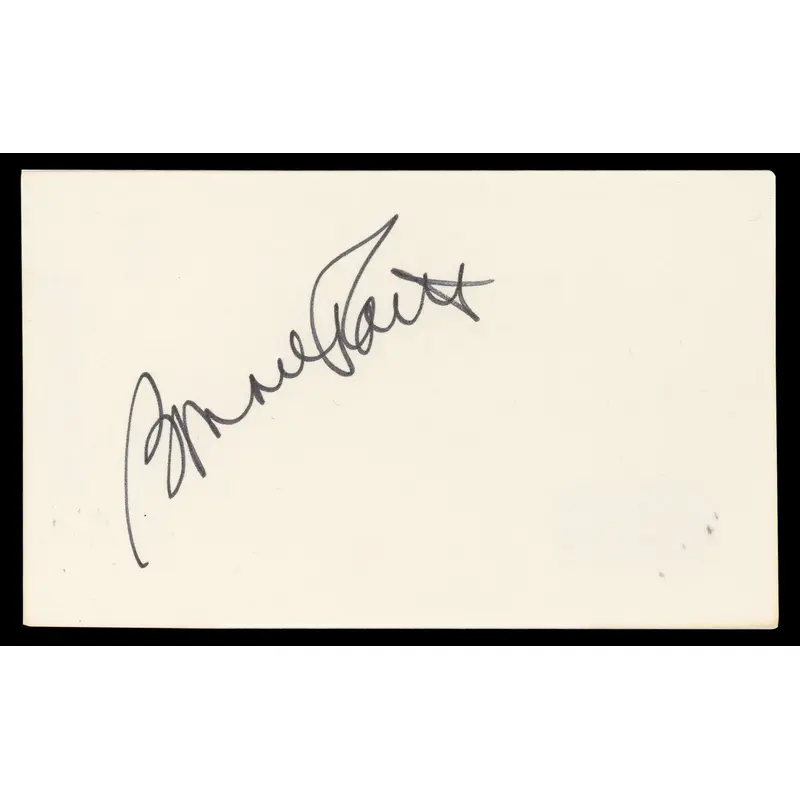 Bonnie Raitt Singer Authentic Signed 3x5 Index Card Autographed BAS #BN06536
