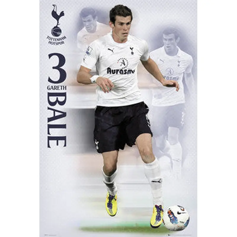 Gareth Bale "Triple Action" Tottenham Hotspur Soccer Poster - GB Eye (UK)
