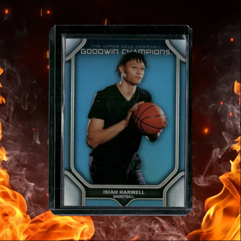 2024-25 Upper Deck Goodwin Champions Isiah Harwell Portrait Blue (B) #P33