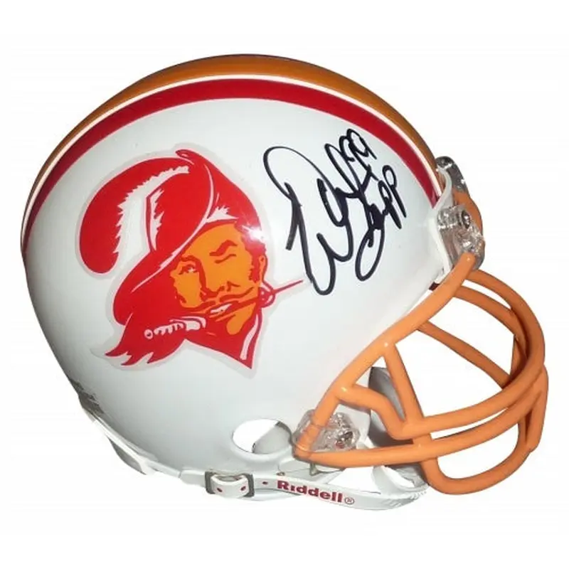 Warren Sapp Autographed Tampa Bay Buccaneers (Throwback) Mini Helmet - JSA