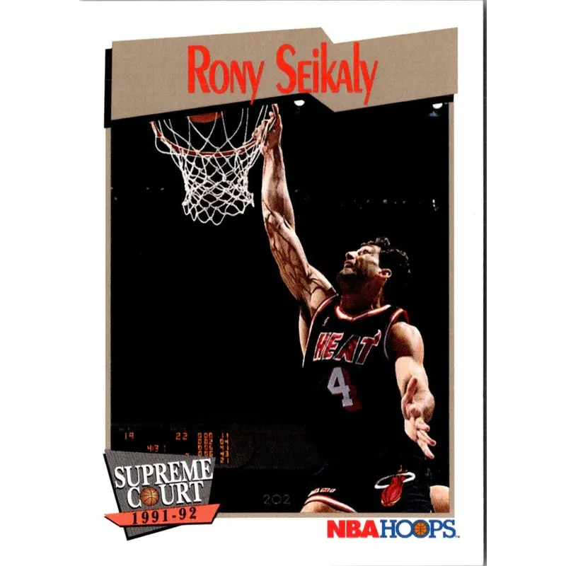 1991 Hoops Rony Seikaly #476