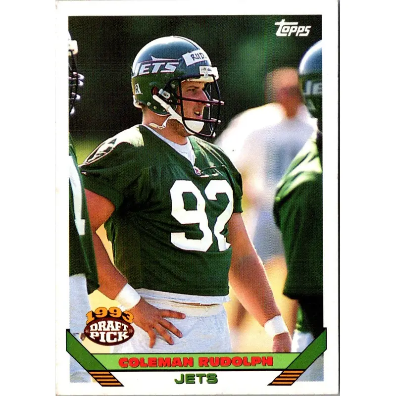 1993 Topps Coleman Rudolph #307