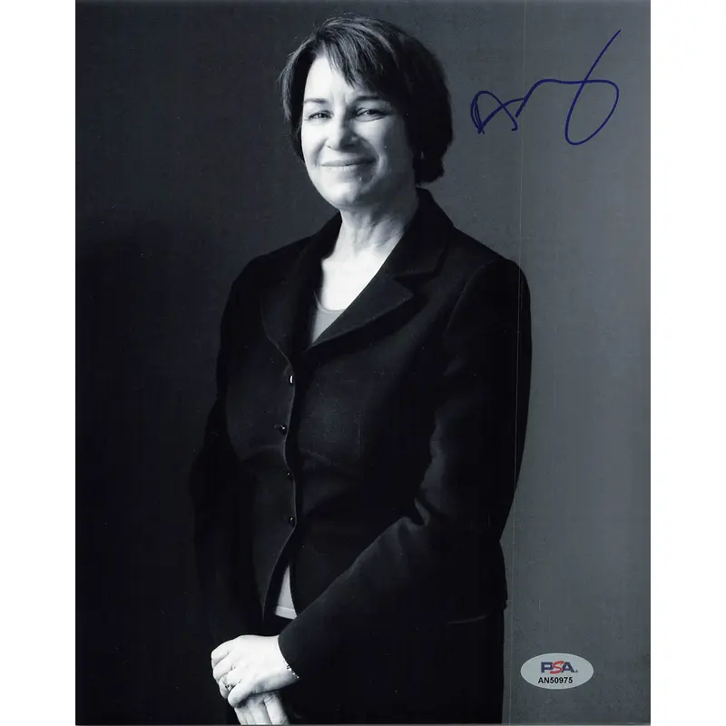 Amy Klobuchar signed 8x10 Photo PSA/DNA Politician autographed