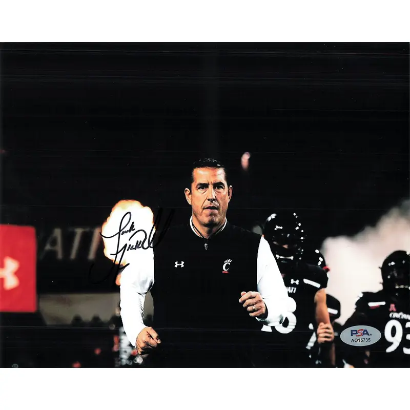 Luke Fickell signed 8x10 photo PSA/DNA Autographed Football Coach