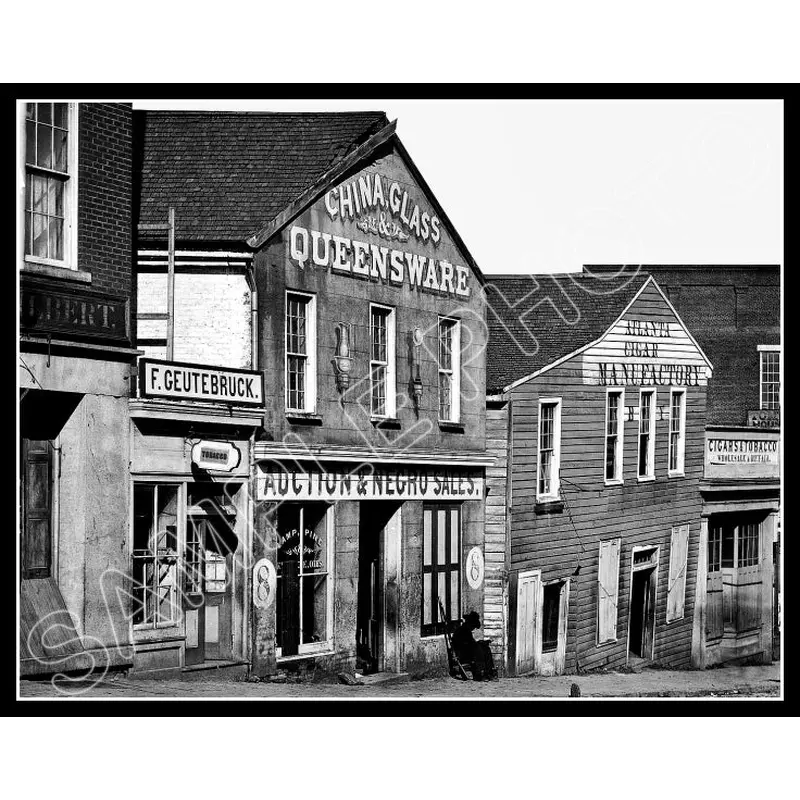 Slave Auction House 11X14 Photo - 1864 Atlanta Georgia - 2427