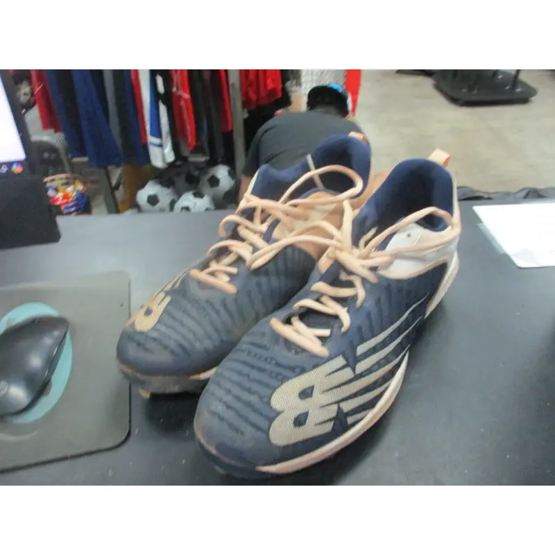 Used New Balance Metal Baseball Cleats Size 14