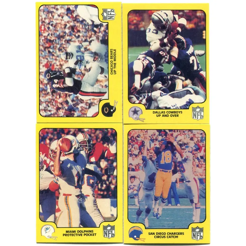 1978 Fleer Football Complete Set (68) NM NM/MT