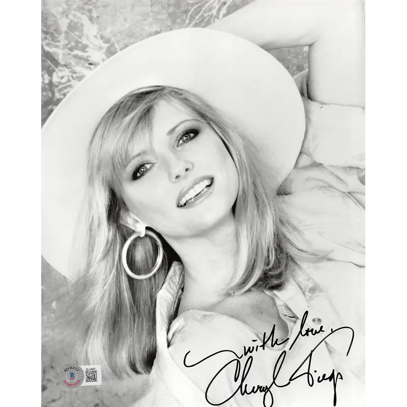 Cheryl Tiegs Sports Illustrated Swimsuit Model Signed 8x10 Photo BAS #BL44667