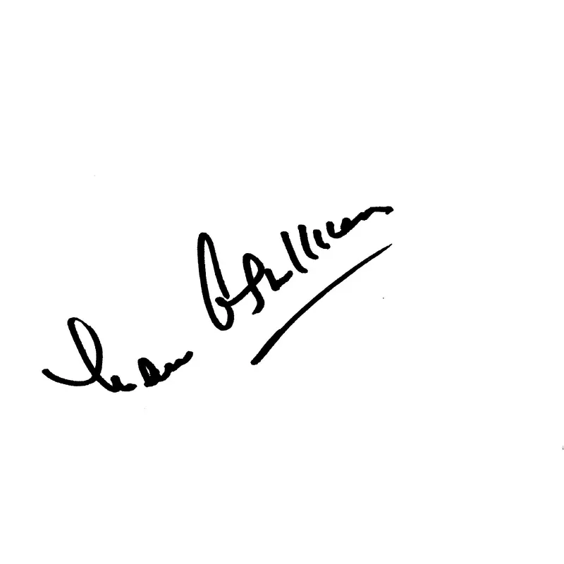 Maureen O'Sullivan The Thin Man Authentic Signed 3x5 Index Card BAS #BL96236