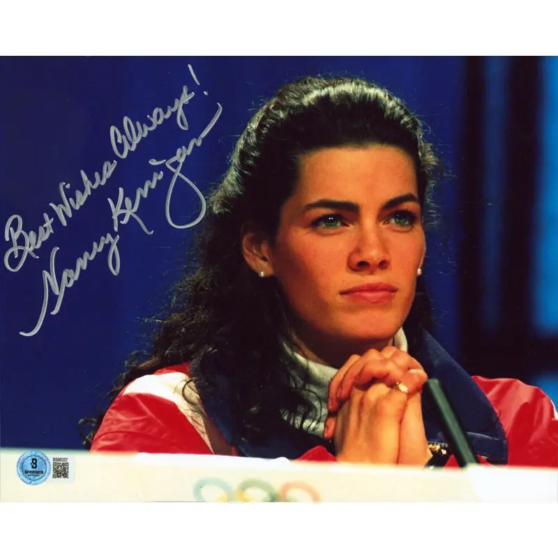 Nancy Kerrigan "Best Wishes Always!" Authentic Signed 8x10 Photo BAS #BS86337