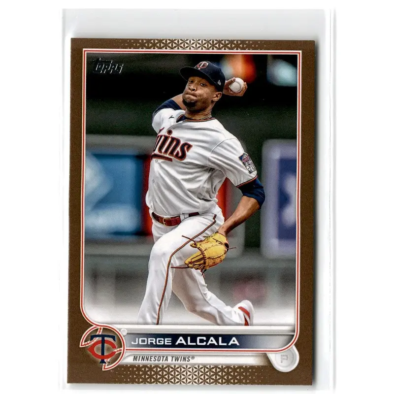 2022 Topps Update Gold Jorge Alcala #US201 1598/2022