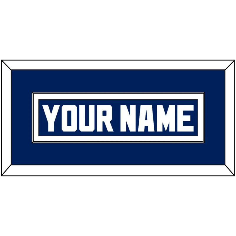 Toronto Nameplate - Road Blue (1992-1997) - Single Mat 1