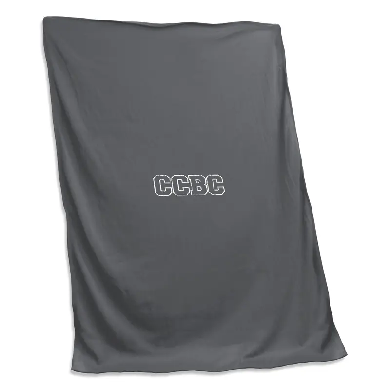 Community College of Beaver County Charcoal Sweatshirt Blanket (Screened)