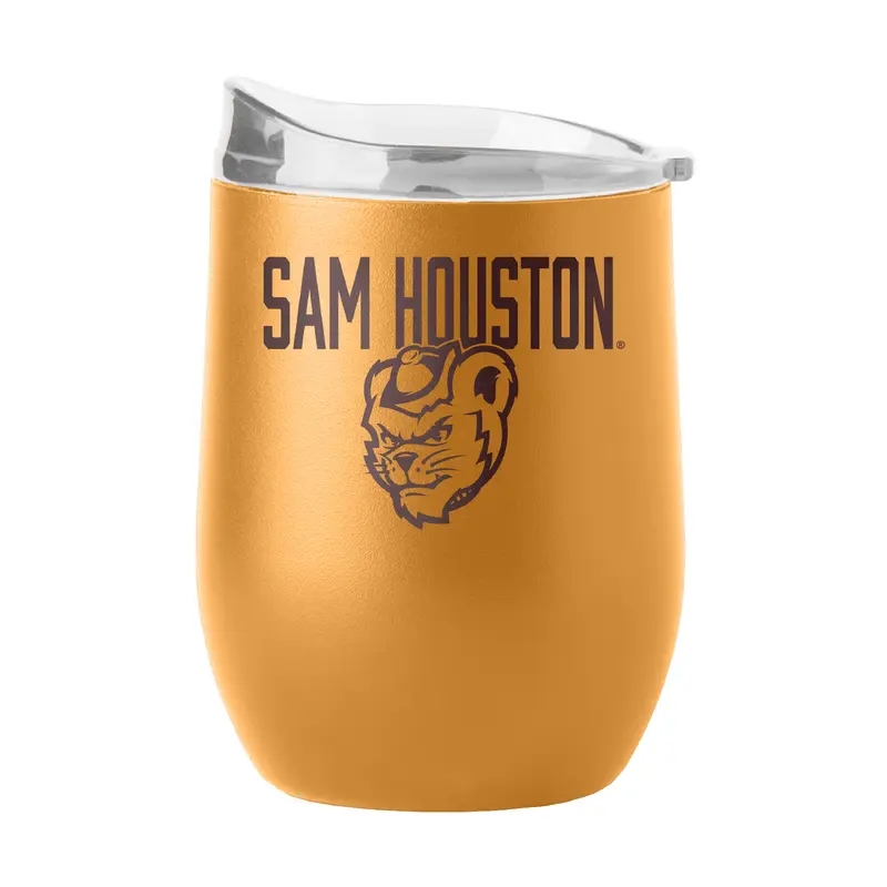 Sam Houston State 16oz Huddle Powder Coat Curved Bev