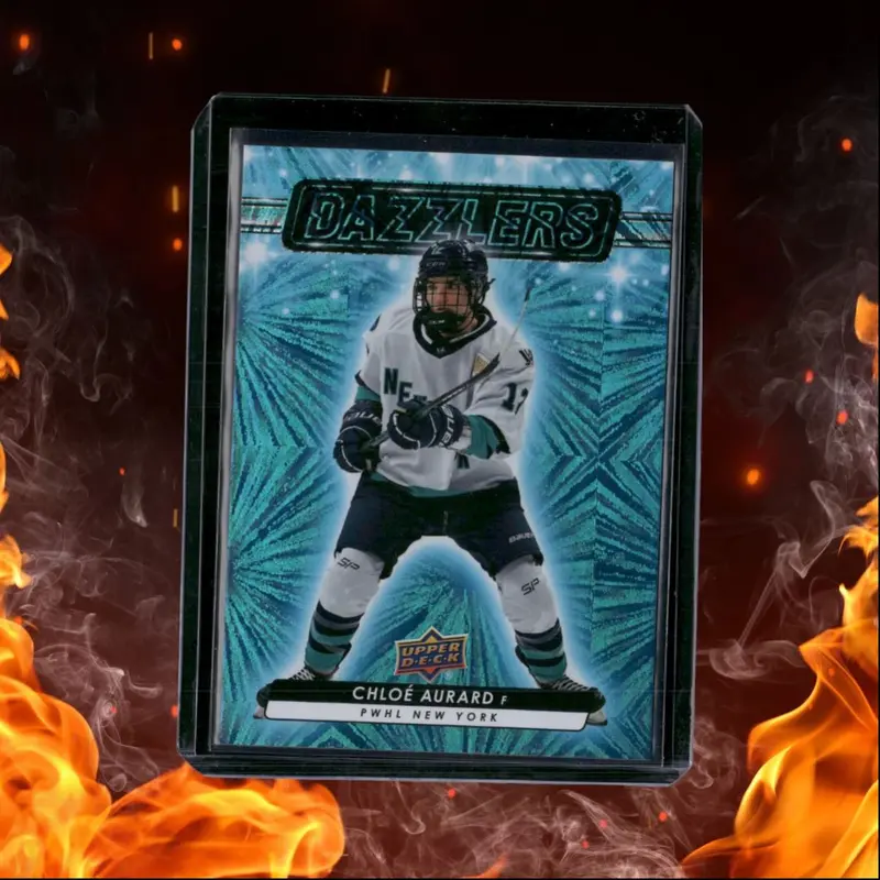2024-25 Upper Deck PWHL Dazzlers Chloe Aurard Dazzlers Blue #DZ-15