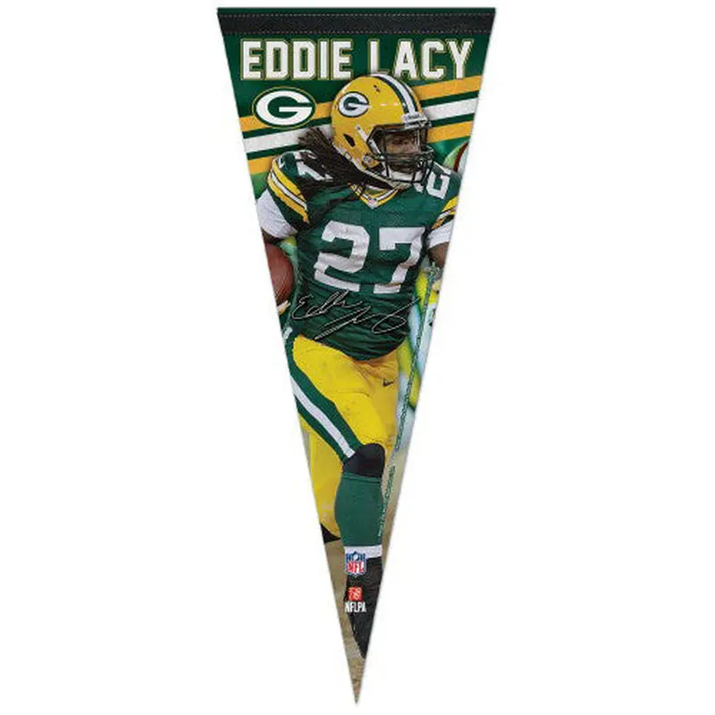 Eddie Lacy "Signature Series" Green Bay Packers Premium NFL Felt Pennant - Wincraft Inc.