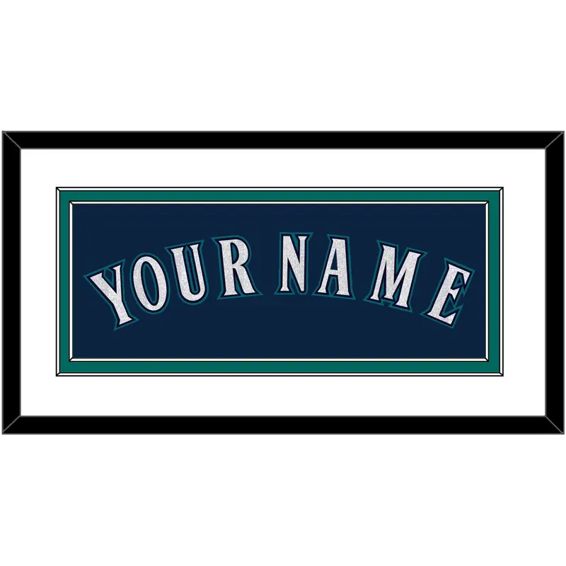 Seattle Name - Alternate Road Navy - Double Mat 1