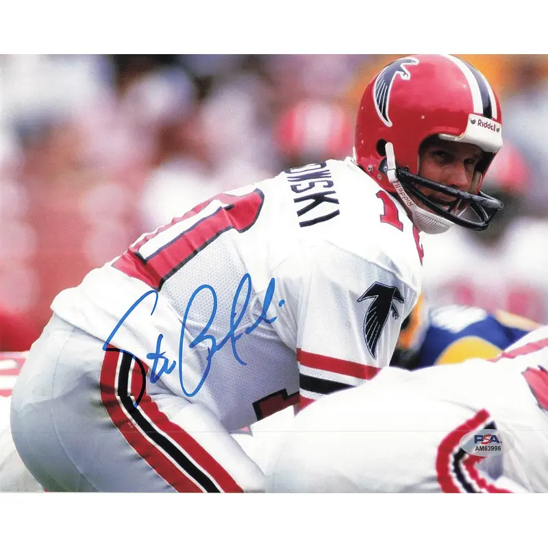 Steve Bartowski signed 8x10 photo PSA/DNA Autographed Falcons