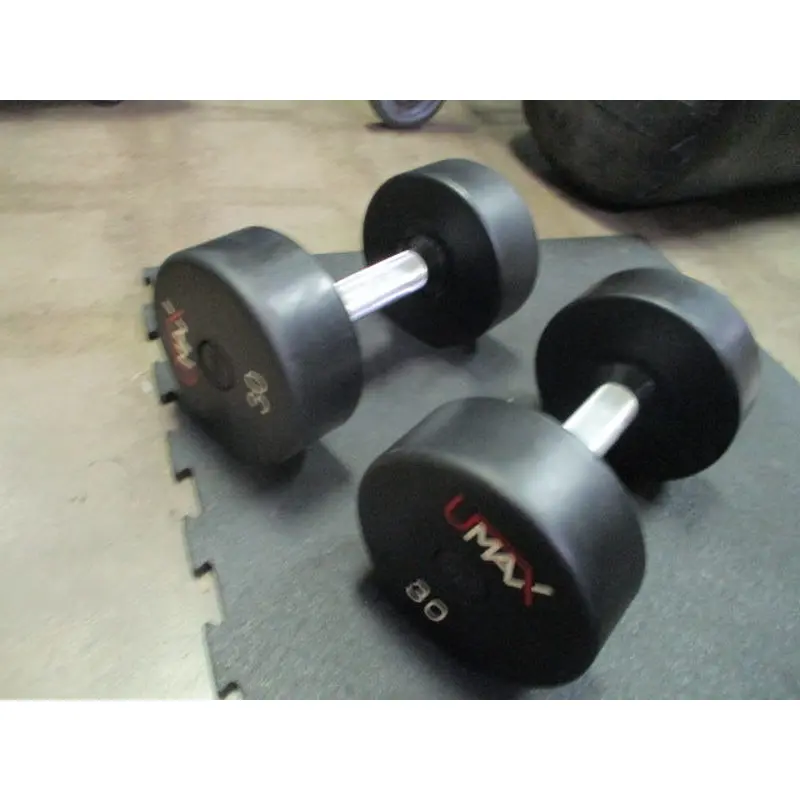 Used Umax Polyurethane 30 LB Dumbbell - PAIR