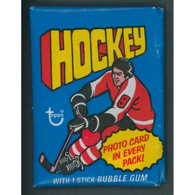 1976/77 Topps Hockey Unopened Wax Pack