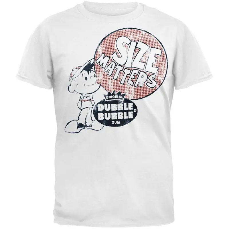 Dubble Bubble - Size Matters T-Shirt