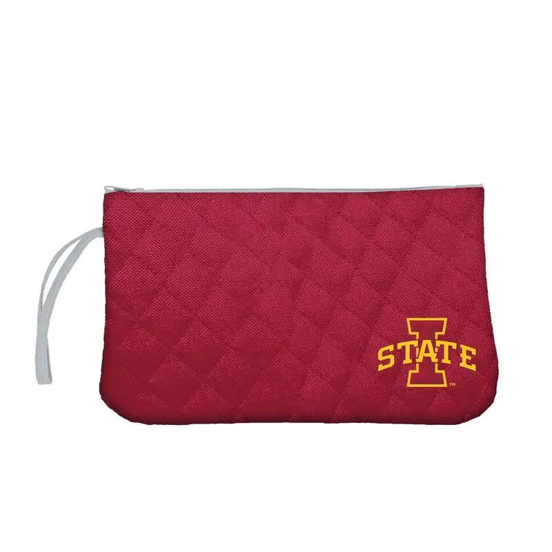 Iowa State Quilted Wristlet