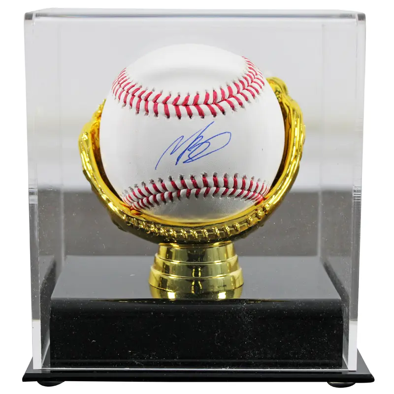 Dodgers Mookie Betts Authentic Signed Oml Baseball w/ Case JSA Witnessed