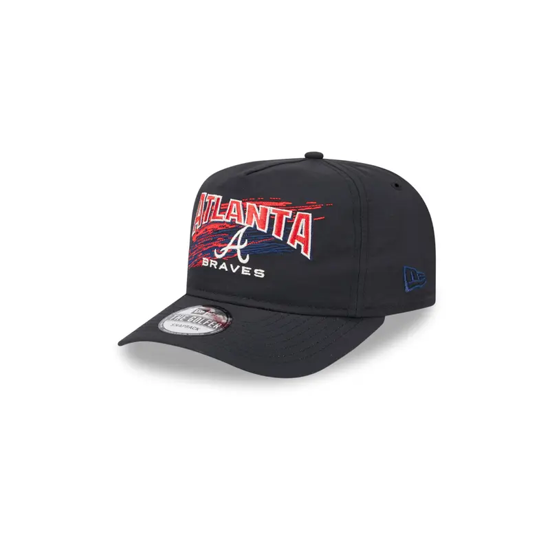 New Era - Atlanta Braves - Throwback Brush - Golfer - Black