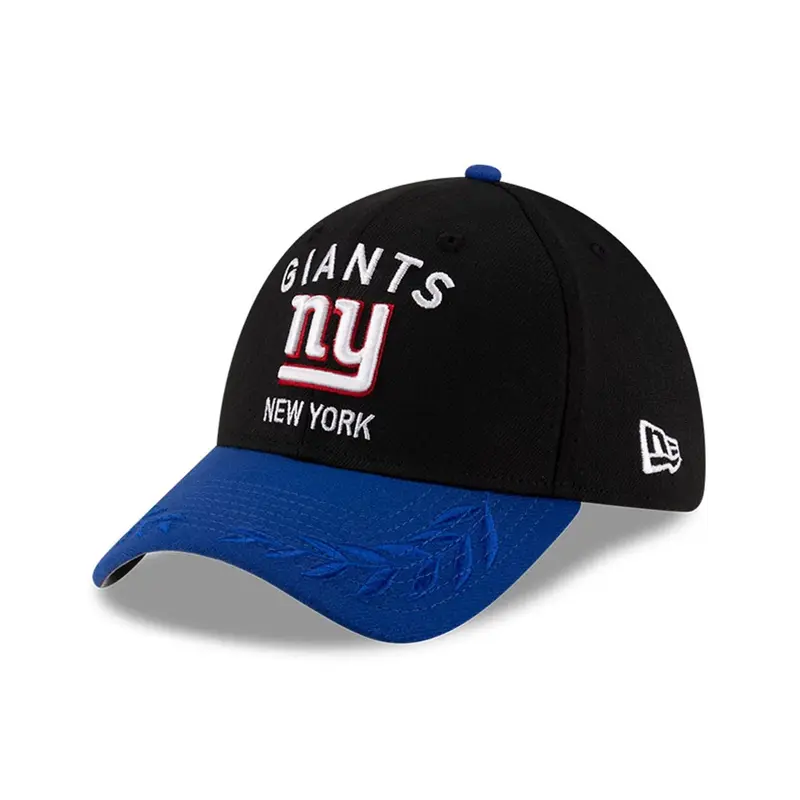 New York Giants NFL Draft 2025 Black 39THIRTY Stretch Fit Cap
