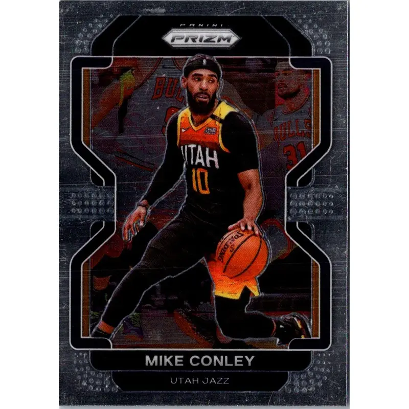 2021 Panini Prizm Blue Mike Conley #117