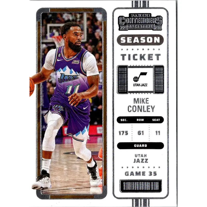 2022 Panini Contenders Season Ticket Mike Conley #46