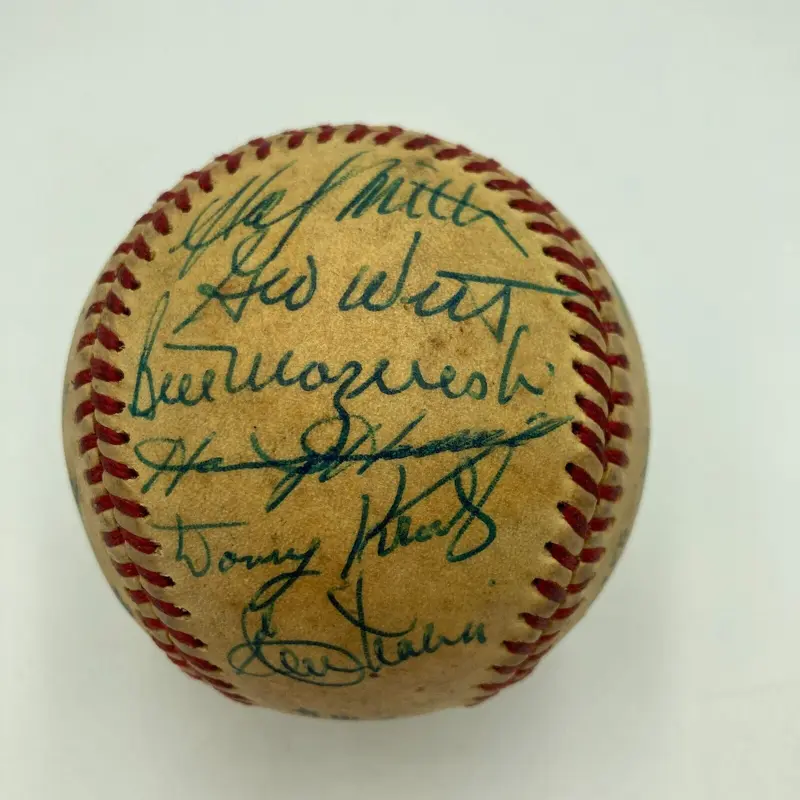 1960 Pittsburgh Pirates World Series Champs Team Signed Baseball 23 Sigs JSA COA