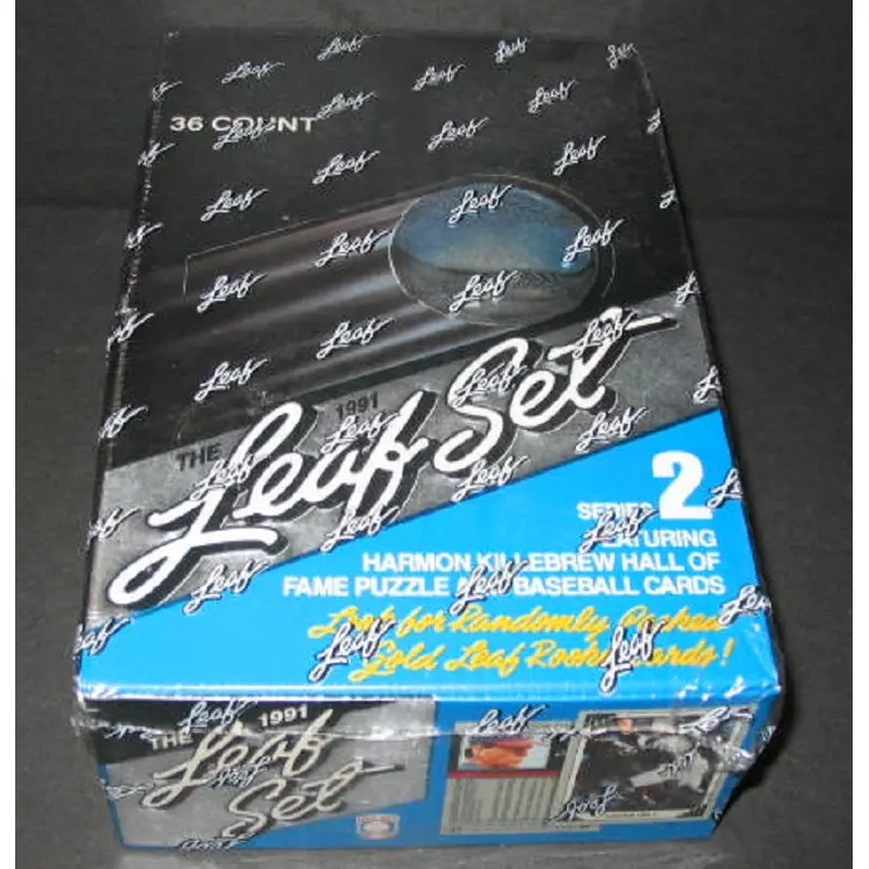 1991 Leaf Baseball Series 2 Box