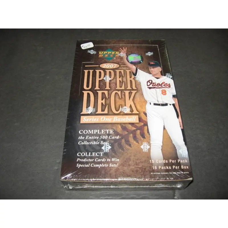 2007 Upper Deck Baseball Series 1 Box (Hobby)