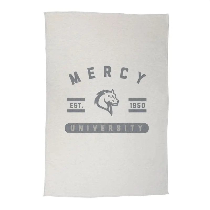 Mercy University Sublimated Sweatshirt Blanket