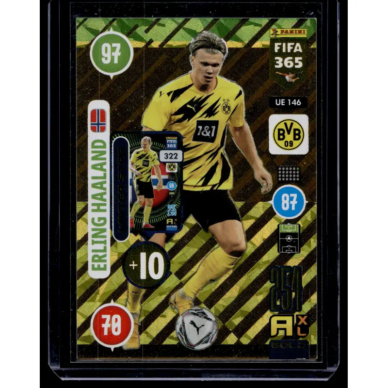 2020-21 Panini Adrenalyn XL Fifa 365 Update Edition - Erling Haaland #UE 146