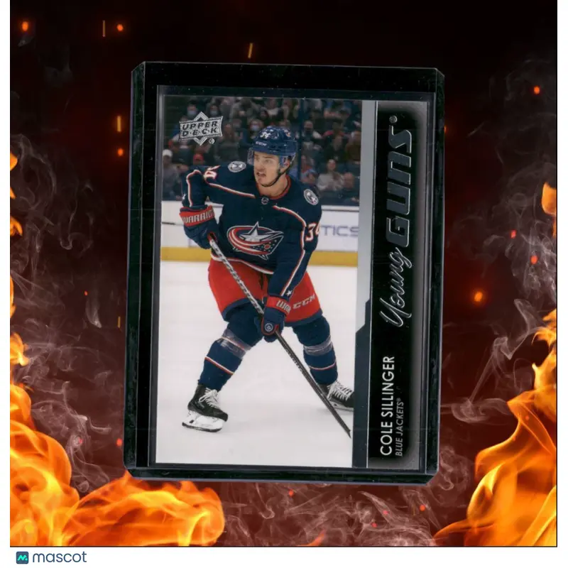 2021-22 Upper Deck Cole Sillinger Young Guns Rookie #498