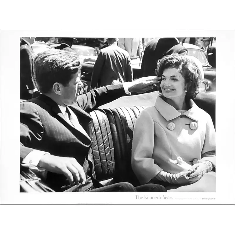 John F. Kennedy and Jackie "The Kennedy Years" Poster Print (by Stanley Tetrick)