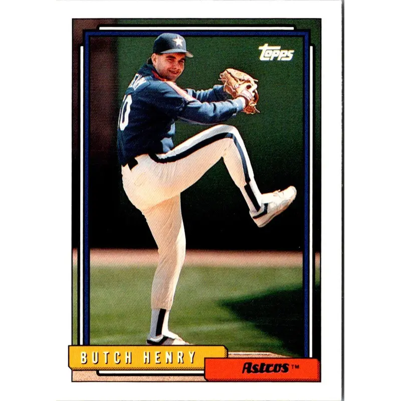 1992 Topps Traded Butch Henry #49T Rookie