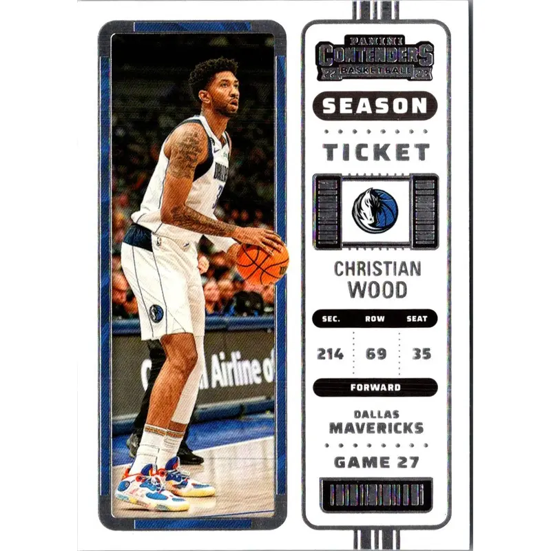 2022 Panini Contenders Season Ticket Christian Wood #51