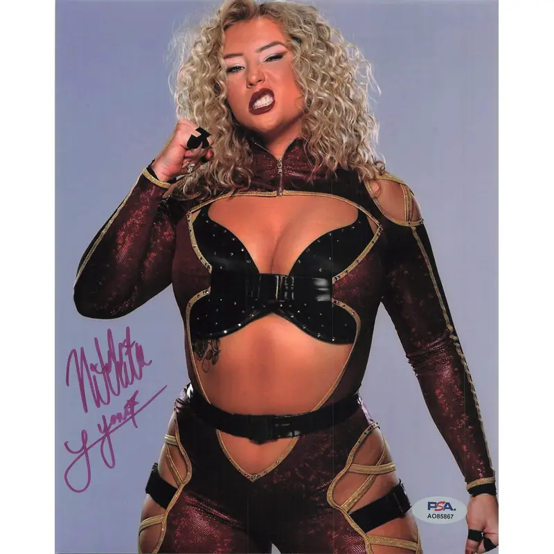 Nikkita Lyons signed 8x10 photo PSA/DNA Autographed WWE