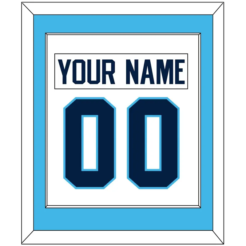 Pittsburgh Nameplate & Number (Back) Combined - Home White (1970-1972) - Single Mat 1