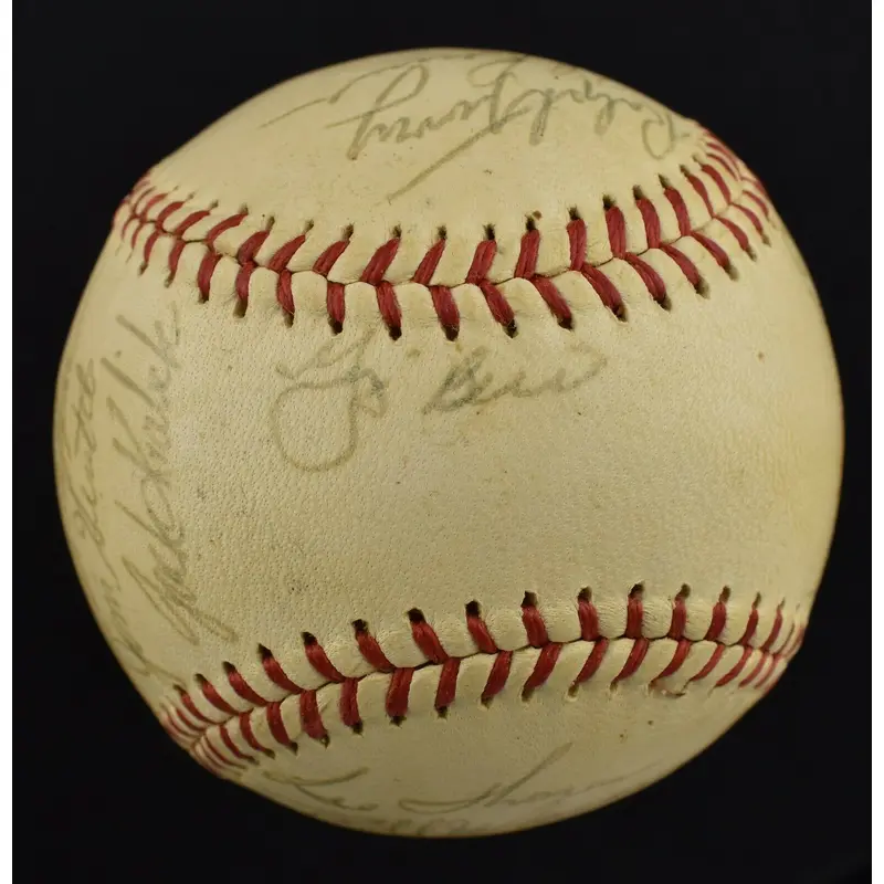 1962 All Star Game Team Signed Baseball Yogi Berra Al Kaline PSA DNA COA