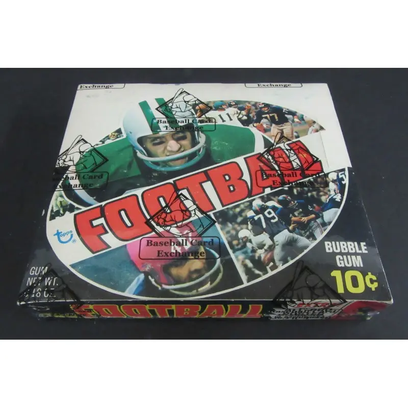1970 Topps Football Unopened Series 1 Wax Box