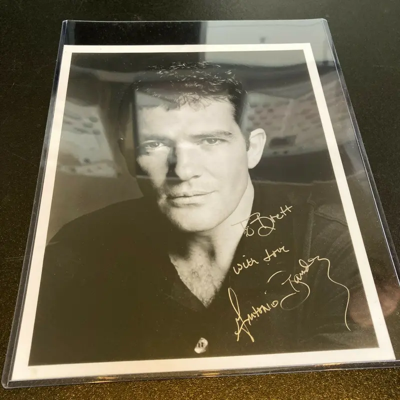 Antonio Banderas Signed Autographed Photo