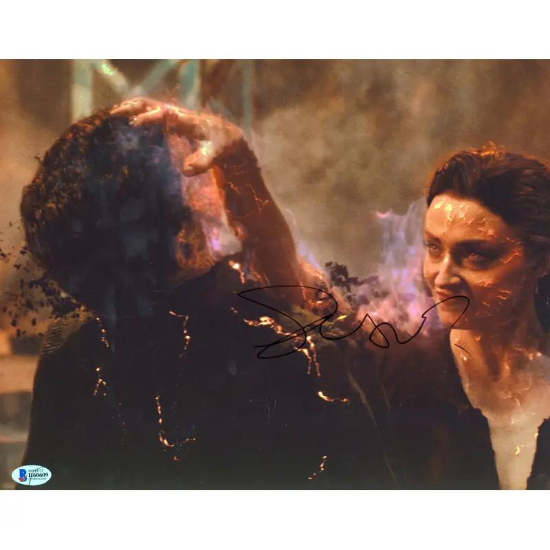 Sophie Turner X-Men Dark Phoenix Authentic Signed Photo Autographed BAS #H60609