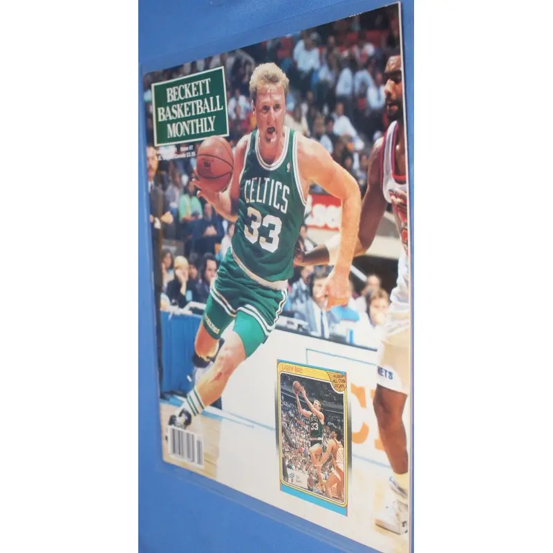 1991 Beckett Basketball Monthly, Larry Bird on Cover